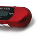 Mini MP3 Player USB 2.0 Small Flash Drive Multilanguage LCD Music Player with 3.5mm Audio Jack Automatic Shutdown (A). 
