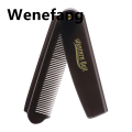 Wenefang 1Pc Portable Folding Pocket Combs For Men Oil Head Portable Beard Sales promotion Combs Hair Styling Product Combs For Man Women Folding Comb. 