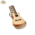 SX TG1E Travel Semi-Acoustic Guitar with  Gig Bag - Natural. 
