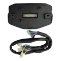 Digital Motorcycle Speedometer LED Dashboard RPM for Parts Accessories. 
