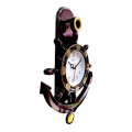 Stylish Pendulum Wall Clock SOLACE/PLAZA BIG SIZE (1 Year Warranty) Quartz Design. 