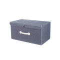 Neat Nook / Dual Compartment Storage Bins with Lids, Large Collapsible Storage Boxes with Lids. 