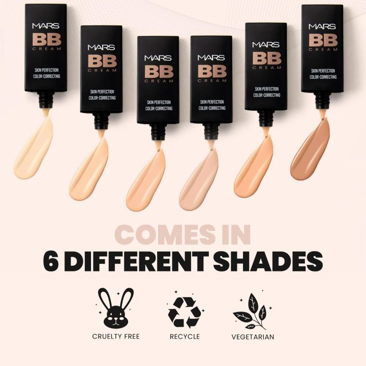 MARS%20BB%20Cream%20Lightweight%20Foundation%20%7C%20Blendable%20BB%20Cream%20for%20Women%20%7C%20Colour%20Correction%20for%20All%20Skin%20Types%2030ml%20-%20Image%203