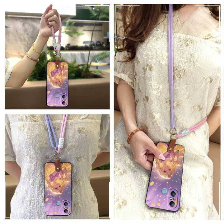Graffiti%20Silicone%20Phone%20Case%20For%20Itel%20A58%20Crossbody%20TPU%20Anti-knock%20Cartoon%20Diagonal%20Anti-dust%20Waterproof%20Lanyard%20Cute%20-%20Image%202