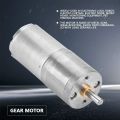 OUMERY 25GA-370 DC 12V Mini Motor Speed Reduction Geared Motor for Electronic Lock(300RPM). 