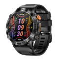 K59 Men's smartwatch reloj 1.43-inch AMOLED 466 * 466 high-definition display with sturdy sports BT call connection. 