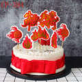 Trendy New Zhazha Demon Child Descends Birthday Cake Insert Dessert Table Decoration Handcrafted Figurine. 