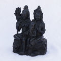 Resin Statue Of Lord Shiva'S Family (Shiva, Ganesh & Parvati). 