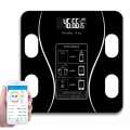 Bluetooth Weighing Scale Human Body Weight Machine Digital (Tempered) with Battery & Temperature Indicator. 