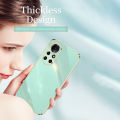 Luxury 6D Plating Soft Casing Silicone Square Frame Phone Case For Huawei Nova 8 Phone Case Shiny Bling Back Cover Coque. 