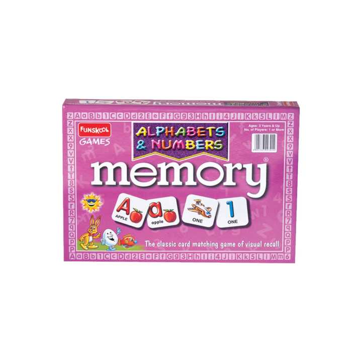 Funskool Memory Alphabets and Numbers