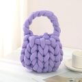 nitting Yarn for Chunky Braided Knot Throw Blanket DIY Soft Extra Cotton Washable, Bulky Giant Yarn for Weave Craft Crochet Sofa Blanket Pillow Pet Bed. 
