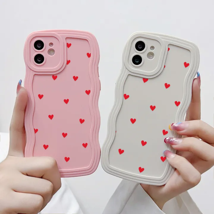 Soft%20Wavy%20Lines%20Love%20Heart%20Phone%20Case%20For%20iPhone%2011%20Case%20iPhone%2013%2012%2014%2015%20Pro%20Max%20XR%20XS%20X%206%207%208%20Plus%20SE%202020%20Silicone%20Cover%20-%20Image%203