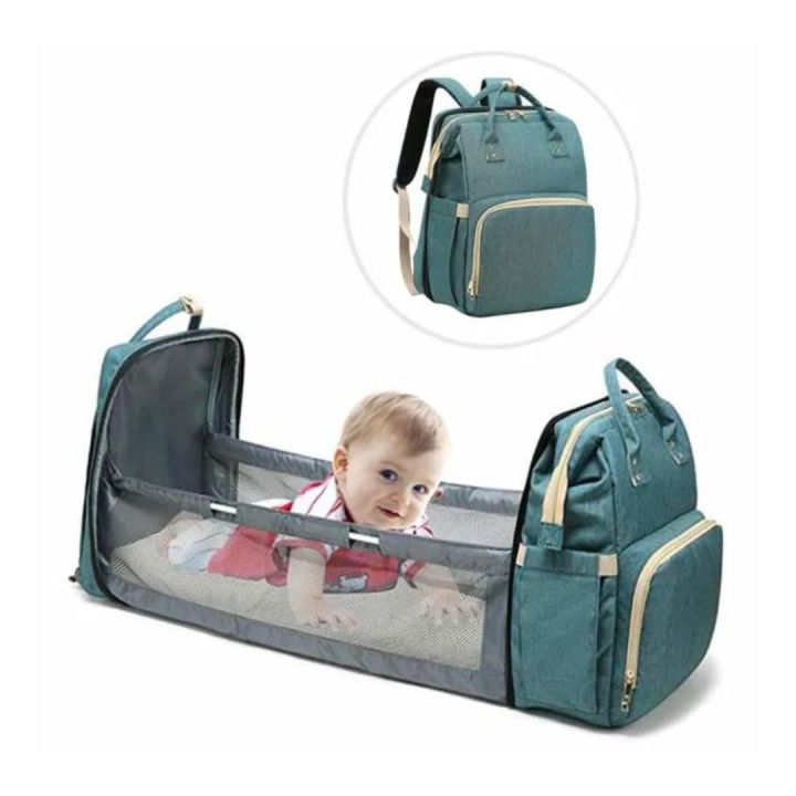2 in 1 Baby Sleeping Diaper Bag