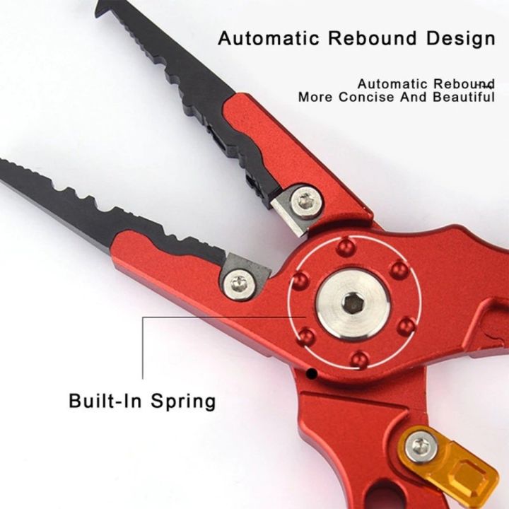 New%207.3%20Inch%20Lure%20Pliers%20Aluminum%20Alloy%20Side%20Cutters%20Fish%20Controller%20with%20Lock%20Sea%20Fishing%20Top%20Ring%20Control%20Pliers%20-%20Image%206