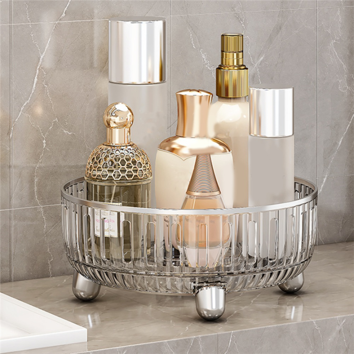 360-Degree%20Rotating%20Makeup%20Organizer%20for%20Dresser,%20Cosmetic%20Storage%20with%20Compartments%20for%20Perfumes%20Easy%20Install%20White,A%20-%20Image%203