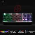 K6 Professional Polychromatic RGB Rainbow Backlit Gaming Keyboard. 