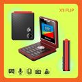 MMX X1i Flip keypad Phone with Dual SIM | Big 2.4" Display | TypeC USB Port | Wireless FM | Auto Call Recording |. 