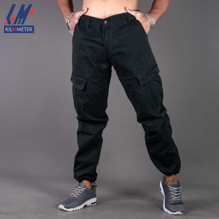 KILOMETER%20Casual%20Greenish%20Blue%20Multi%20Pockets%20Cargo%20Box%20Pant%20For%20Men%20-%20KM%20024A%20-%20Image%202