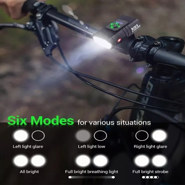 Durable%20USB%20Bicycle%20Front%20Rear%20Lamp%20Set%20Rechargeable%20Illumination%20Bicycle%20T6%20LED%20Torch%20Battery%20Display%20Water%20Proof%20Mountain%20Bike%20Lights%20Camping%20-%20Image%204