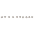 fasdaga 300 Pcs M2 Stainless Steel Fastener: 100 Pcs DIN934 Metric M2 Hex Nuts for Bolt & 200 Pcs DIN125 Flat Washers Spacers. 