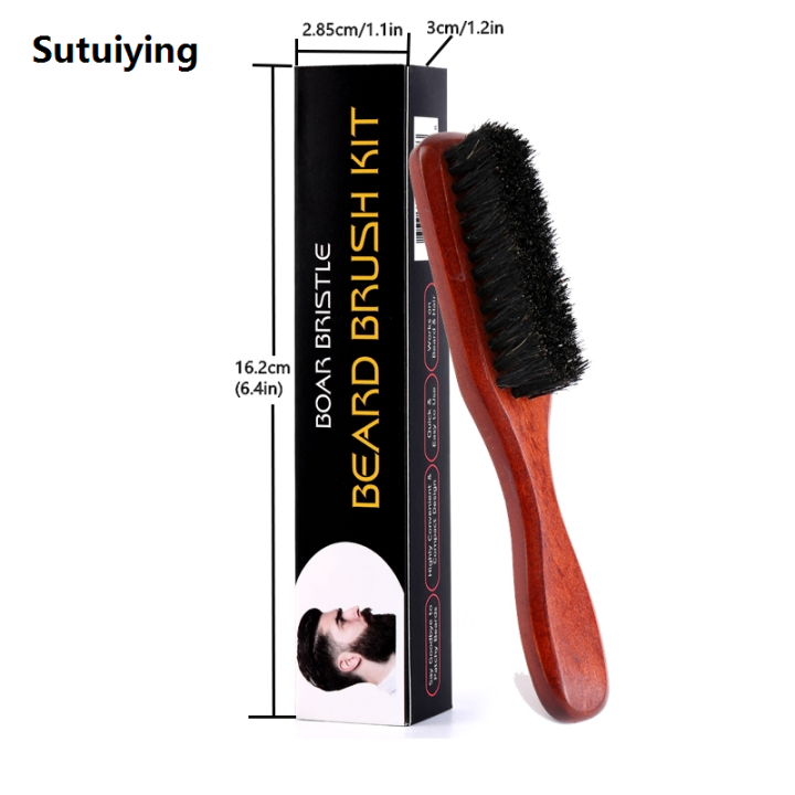 Sutuiying%20Boar%20Bristle%20Beard%20Brush%20%E2%80%93%20Natural%20Beechwood%20Handle,%20Fifty%20percent%20discount%20Long-Handle%20Beard%20Grooming%20Styling%20Brush%20for%20Men%20-%20Image%203