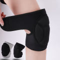 2PCS Thickened Sports Anti-Collision Sponge Knee Pads Elastic Knee Pads Support Fitness Equipment Basketball Volleyball Knee Pads Anti-slip Knee Pads. 