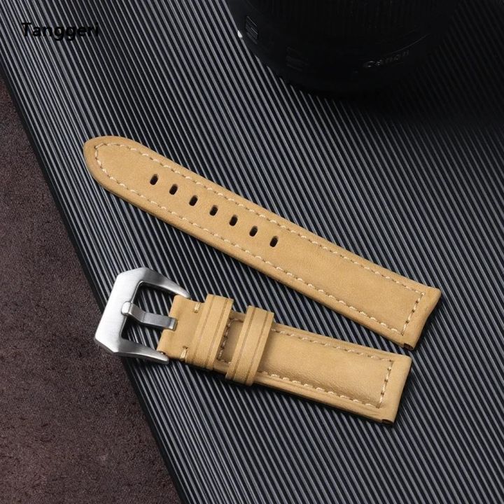 Tanggeri%2020/22/24/26mm%20High%20Quality%20Calfskin%20Watch%20Strap%20for%20Seiko%20for%20Rolex%20Fifty%20percent%20discount%201908%20Watch%20Band%20Vintage%20Leather%20Wristband%20Matte%20Bracelet%20-%20Image%208
