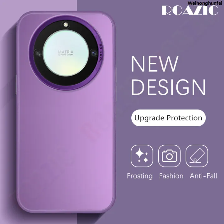 Weihonghunfei2025%20New%20ROA%20Phone%20Case%20For%20Honor%20X9a%205G/X9b%205G/X9c%205G%20Metallic%20Aurora%20Skin%20Casing%20Colorful%20Silicone%20Shockproof%20Full%20Protection%20Anti-fingerprint%20Back%20Cover%20-%20Image%208