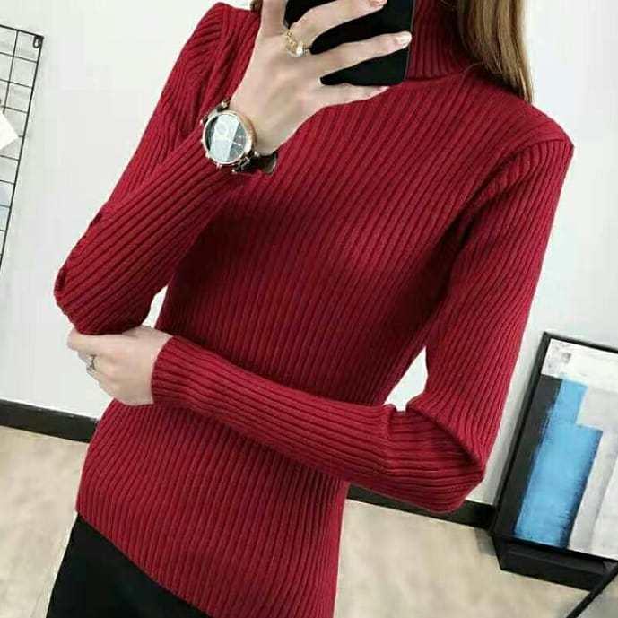 Woolen High Neck For Women