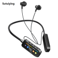 Sutuiying Neckband wireless Bluetooth headphones with ultra-long battery life, Hot Selling large screen digital display, sports noise-cancelling S10. 