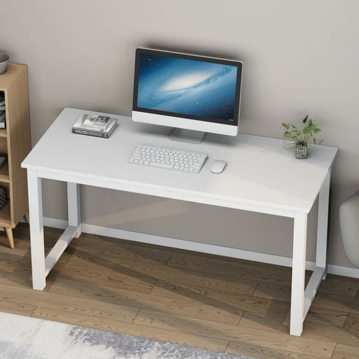 Modern Minimal Working Desk 100×50×75 cm | Study Table · Office Table · Home Desk | Strong Metal/Iron Frame with Laminated Board Top | Durable 200kg Load · Made in Nepal