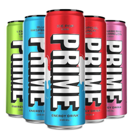 PRIME HYDRATION Sports Drink by Logan Paul – 330ml can (Surprise Flavour Pack!)