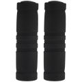 ARELENE 1 Pair for Bike Bicycle Handle Handlebar Soft Sponge Bar Grips Black. 