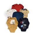 Full Sleeve Baby Romper Set - 6 Pcs| Assorted Color|0-36M. 