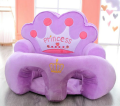 Soft and Cute Princess Crown Shaped Baby Seat by Mamubox Nepal (Purple). 