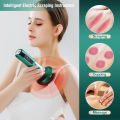 Massage electric cupping massager vacuum suction cup gua sha anti-cellulite beauty health gua sha infrared heat slimming press. 