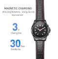 Sanda Leather Smart Watch Ck23 Ip67 Waterproof Heart Rate Monitor Blood Pressure Men Women Smartwatch For  Android Phone. 