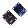 HW-883 1 Channel 5V Low Level Solid State Relay Module with Fuses Solid State Relay 250V2A. 
