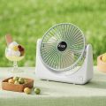Small Fan Rechargeable Desktop Mini Fan Strong Wind Silent Design Portable Electric Fan High Air Volume Portable TriPole Desk Fan Outdoor. 