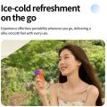 Portable High Speed Handheld Turbo Fan 199 Adjustable Gears Adjustable Speeds Mini Fan Rechargeable LED Display Small Electric Fan Summer Cooling. 