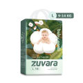 Zuvara Feather Diaper Pants - L (Pack Of 18). 