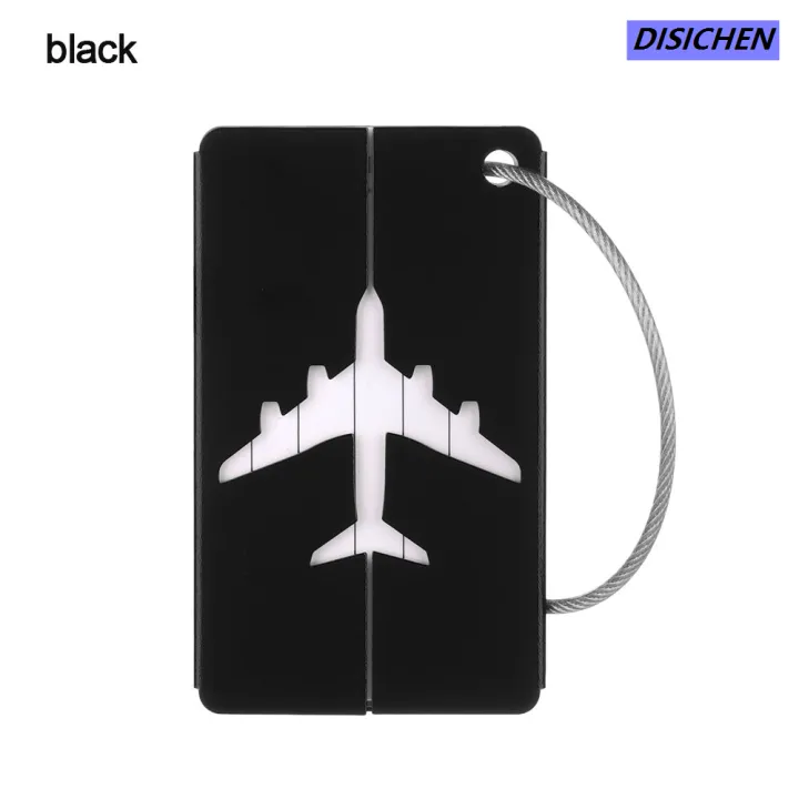 DISICHEN%20%E3%80%90Must-Have%20Gadgets%E3%80%91%20Reusable%20Metal%20Travel%20Luggage%20Tags%20Aluminium%20Suitcase%20Labels%20with%20Ropes%20Bag%20Tag%20Stainless%20Steel%20Loop%20Name%20ID%20Card%20for%20Suitcase%20-%20Image%208