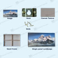 Single Panel Mountain Art Painting Print stretched in wooden frame  | Extra Small Small Medium Large Extra Large |. 