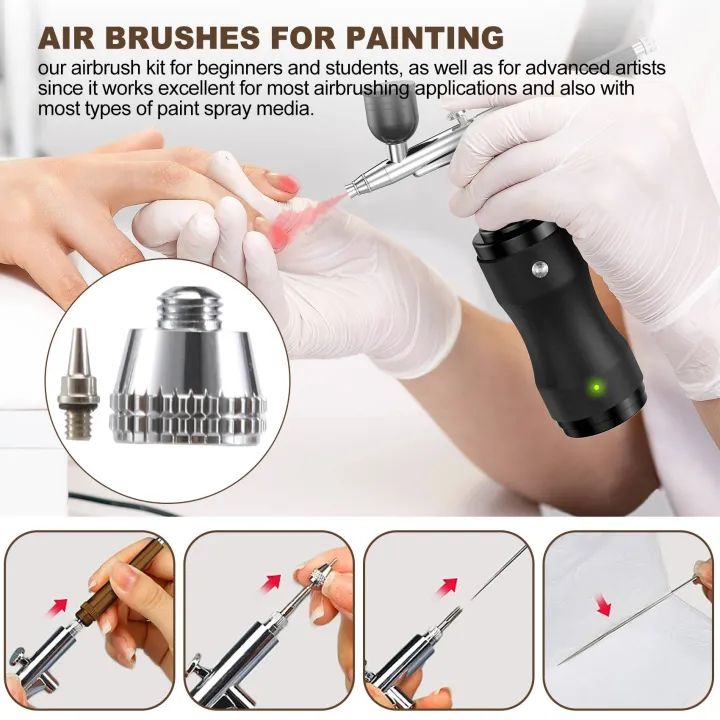 21Pcs%20Airbrush%20Nozzle%20Cap%20Kit%20Airbrush%20Needle%20Replacement%20Parts%20Airbrush%20Needles%20Airbrush%20Cleaning%20Kit%20Replacement%20Part%20-%20Image%207