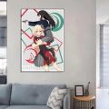 Anime Lycoris Recoil Poster No Framed Poster Kraft Club Bar Paper Vintage Poster Wall Art Painting Bedroom Study Stickers. 