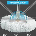 CGearuppt Revolving Stainless Steel Household Floor Replacement Automatic Cleaning Home Tools. 