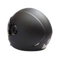 Steelbird Adonis Matte Black Full Face Helmet | Anti Scratch Coated Visor With Quick Release Mechanism & Extra Comfort Padding. 
