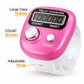 Hand Finger Digital Tally Counter Electronic Counting Machine Mantra Jaap Tally Counter for Various Counting Purpose (Multicolor). 
