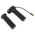Universal 22mm Handlebar Electric Bike Throttle ABS Waterproof Joint Throttle Grips Black Accelerator Handle Motorcycle Conversion. 